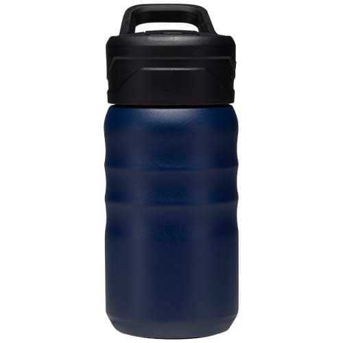 Bidon sportowy Knox o pojemności 350 ml, wykonana ze stali nierdzewnej z podwójnymi ściankami i materiału pochodzącego z recy