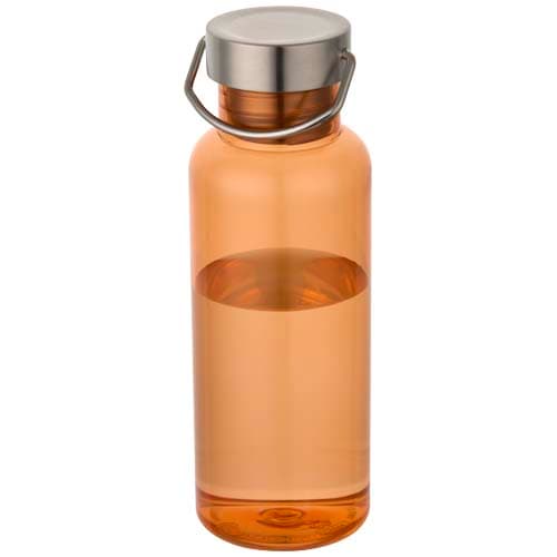 Thor - bidon na wodę wykonany z recyklingowanego tworzywa RPET certyfikowanego standardem RCS, pojemność 600 ml
