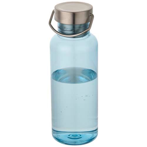 Thor - bidon na wodę wykonany z recyklingowanego tworzywa RPET certyfikowanego standardem RCS, pojemność 600 ml
