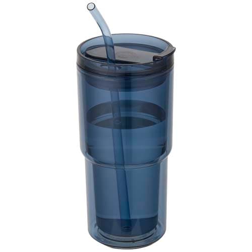 Kubek plastikowy Archer o pojemności 480 ml z podwójnymi ściankami