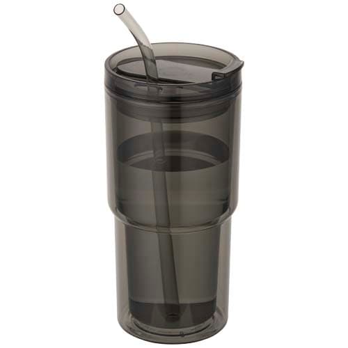 Kubek plastikowy Archer o pojemności 480 ml z podwójnymi ściankami