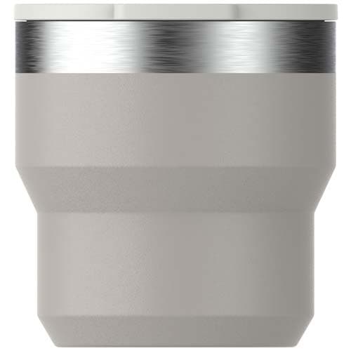 Termoizolowany kubek kempingowy Stanley Stay Hot 295 ml ze stali nierdzewnej, umożliwiający wkładanie kubków jeden w drugi