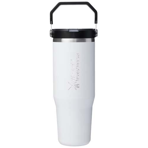 Stanley IceFlow™ 2.0 termoizolowany kubek ze stali nierdzewnej, pojemność 890 ml, z odchylaną słomką
