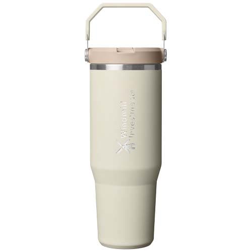 Stanley IceFlow™ 2.0 termoizolowany kubek ze stali nierdzewnej, pojemność 890 ml, z odchylaną słomką