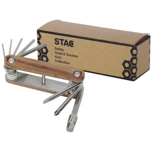 8-funkcyjne drewniane rowerowe narzędzie multi-tool Fixie