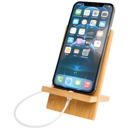 Ceibo zdejmowany stojak na telefon z bambusa
