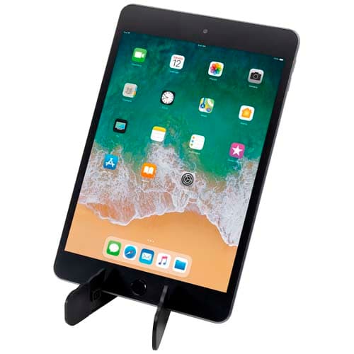 Buna składany stojak na tablet i telefon wykonany z tworzyw sztucznych pochodzących z recyklingu