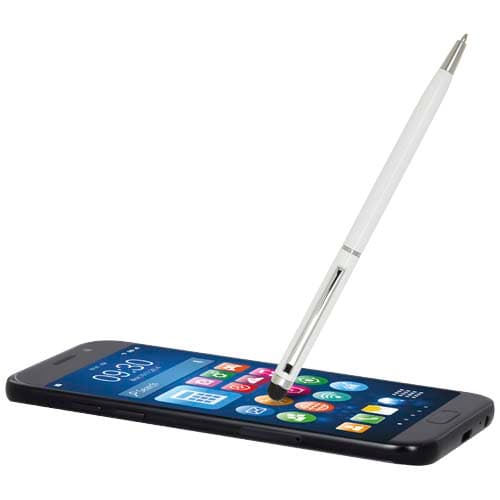 Ore aluminium ballpoint pen with stylus (blue ink)