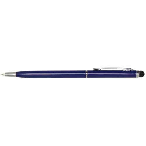 Ore aluminium ballpoint pen with stylus (blue ink)