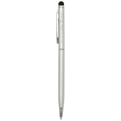 Ore aluminium ballpoint pen with stylus (blue ink)