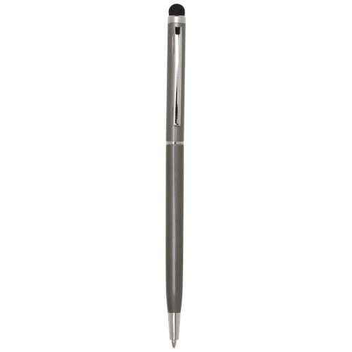 Ore aluminium ballpoint pen with stylus (blue ink)