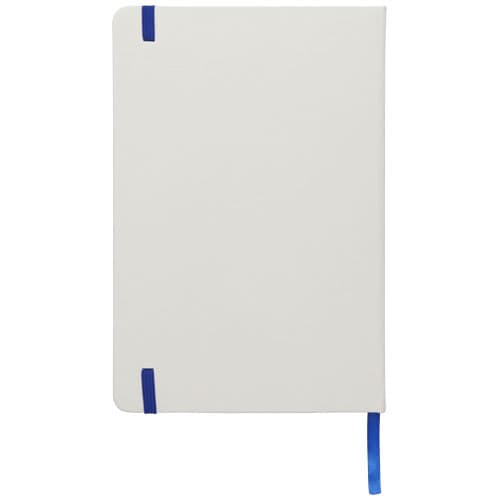 Biały notes A5 Spectrum z kolorowym paskiem