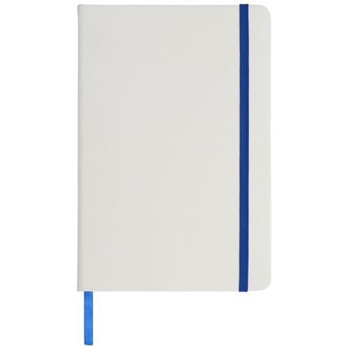 Biały notes A5 Spectrum z kolorowym paskiem