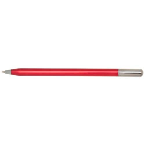 SMART - SMART długopis kulkowy z mechanizmem obrotowym typu twist z recyklingowanego aluminium (czarny tusz).