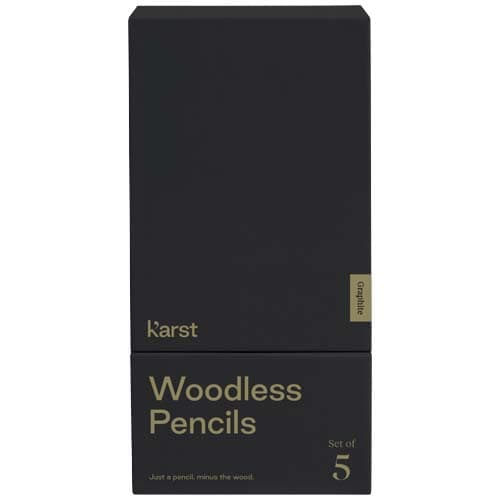 Bezdrzewne ołówki 2B Karst® w 5-paku