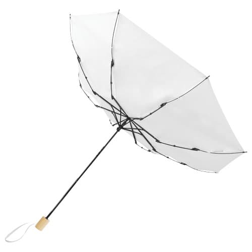 Składany wiatroodporny parasol 51 cm z PET z recyklingu Birgit