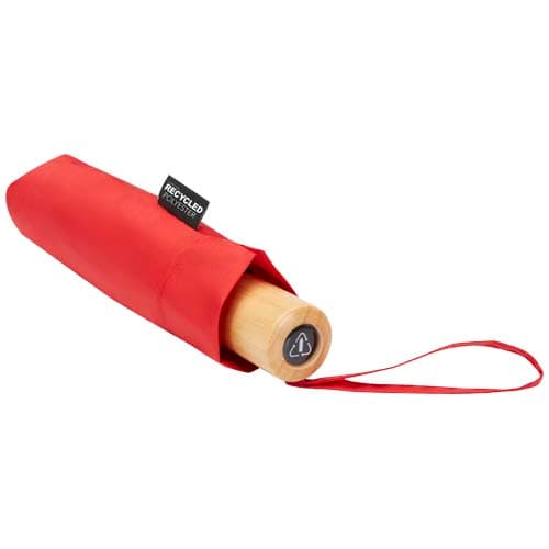 Składany wiatroodporny parasol 51 cm z PET z recyklingu Birgit