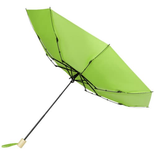 Składany wiatroodporny parasol 51 cm z PET z recyklingu Birgit