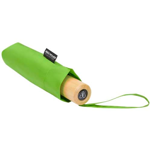 Składany wiatroodporny parasol 51 cm z PET z recyklingu Birgit