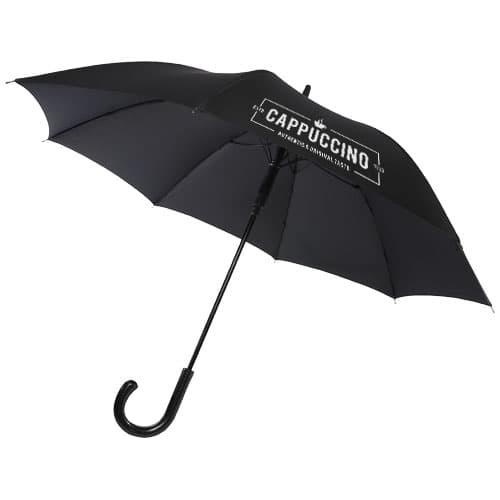 Fontana parasol z funkcją automatycznego otwierania, w optyce karbonowej i z przekrzywioną rączką o wymiarach 23"