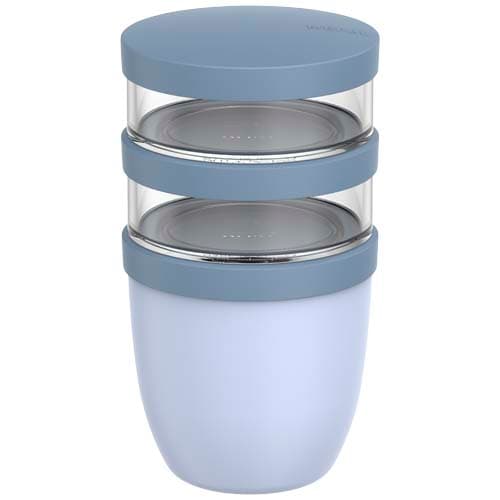 Mepal Ellipse 3-częściowy pojemnik na lunch o pojemności 500 ml + 2 x 200 ml