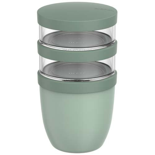 Mepal Ellipse 3-częściowy pojemnik na lunch o pojemności 500 ml + 2 x 200 ml