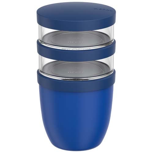 Mepal Ellipse 3-częściowy pojemnik na lunch o pojemności 500 ml + 2 x 200 ml