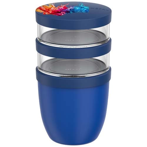 Mepal Ellipse 3-częściowy pojemnik na lunch o pojemności 500 ml + 2 x 200 ml