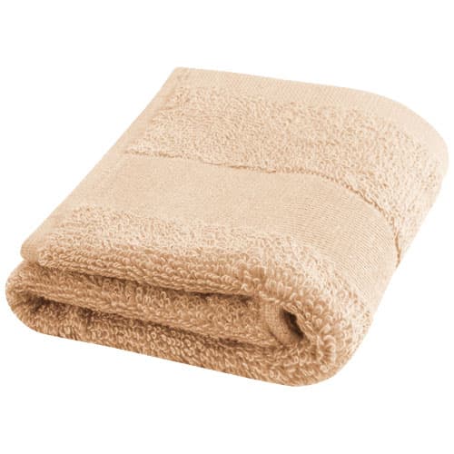 Sophia bawełniany ręcznik kąpielowy o gramaturze 450 g/m² i wymiarach 30 x 50 cm