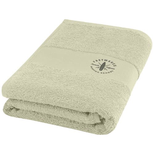Charlotte bawełniany ręcznik kąpielowy o gramaturze 450 g/m² i wymiarach 50 x 100 cm