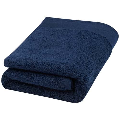 Nora bawełniany ręcznik kąpielowy o gramaturze 550 g/m² i wymiarach 50 x 100 cm