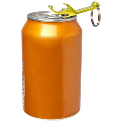 Brelok aluminiowy Tao z otwieraczem do butelek i puszek