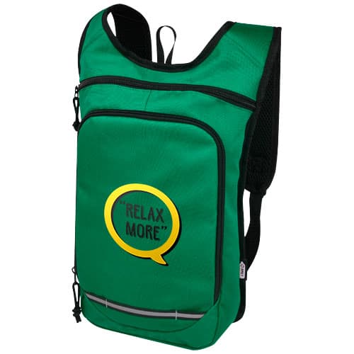 Trails plecak outdorowy, certyfikat GRS, tworzywo RPET, 6,5 l