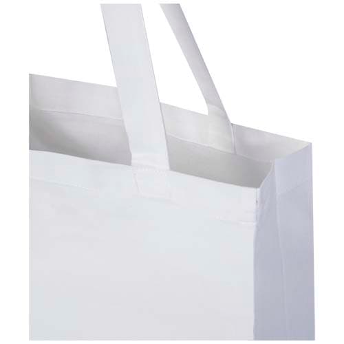 Madras torba na zakupy z bawełny z recyklingu z certyfikatem GRS 140 g/m² z dnem 12L