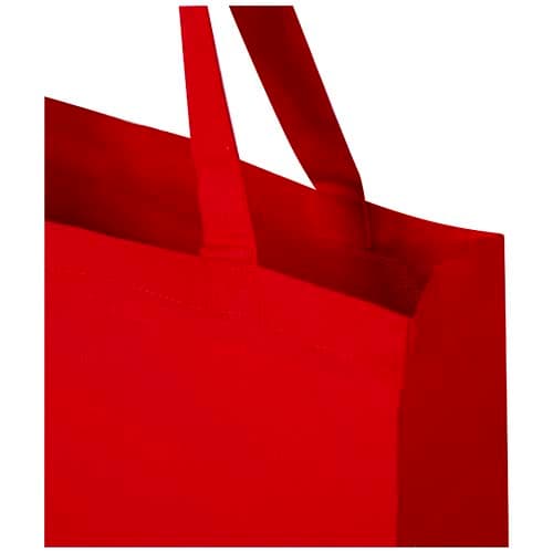 Madras torba na zakupy z bawełny z recyklingu z certyfikatem GRS 140 g/m² z dnem 12L