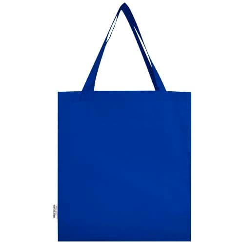 Madras torba na zakupy z bawełny z recyklingu z certyfikatem GRS 140 g/m² z dnem 12L