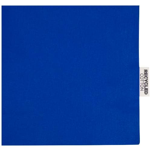 Madras torba na zakupy z bawełny z recyklingu z certyfikatem GRS 140 g/m² z dnem 12L
