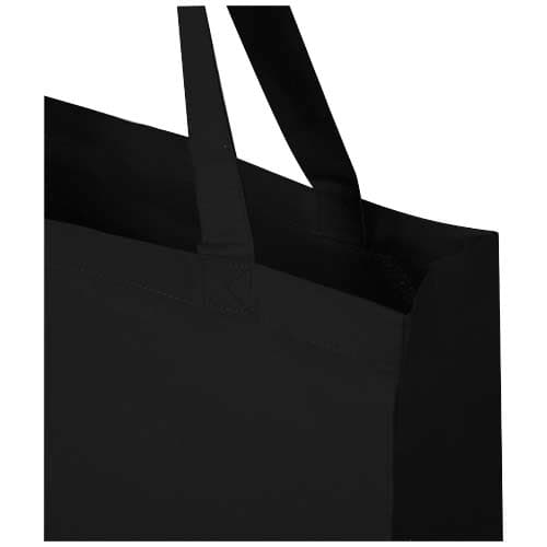 Madras torba na zakupy z bawełny z recyklingu z certyfikatem GRS 140 g/m² z dnem 12L