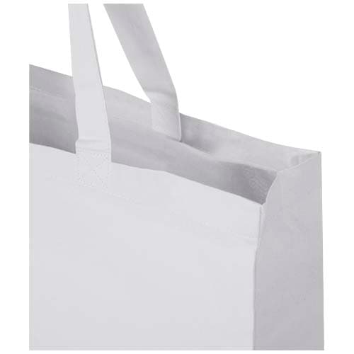 Odessa torba na zakupy z bawełny z recyklingu z certyfikatem GRS 220 g/m² 40L