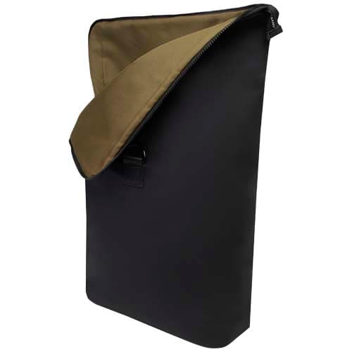Plecak na laptopa 15,6" Turner z materiałów recyklingowanych GRS, o pojemności 12 l, ze zwijaną klapą