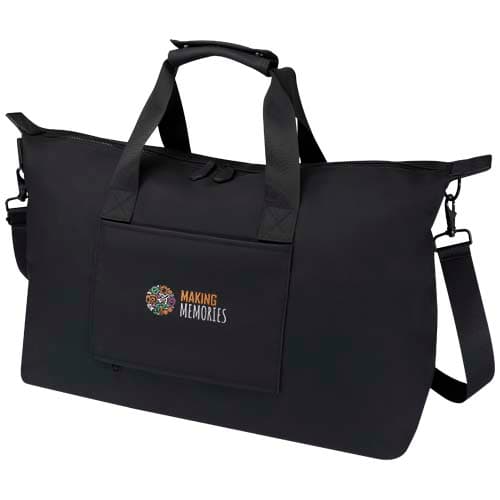 Torba podróżna na laptopa 15,6" Turner z materiałów recyklingowanych GRS, o pojemności 36 l
