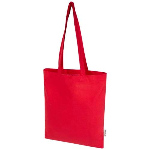 Madras Blend torba na zakupy z bawełny z recyklingu z certyfikatem GRS o gramaturze 140 g/m² i pojemności 7l