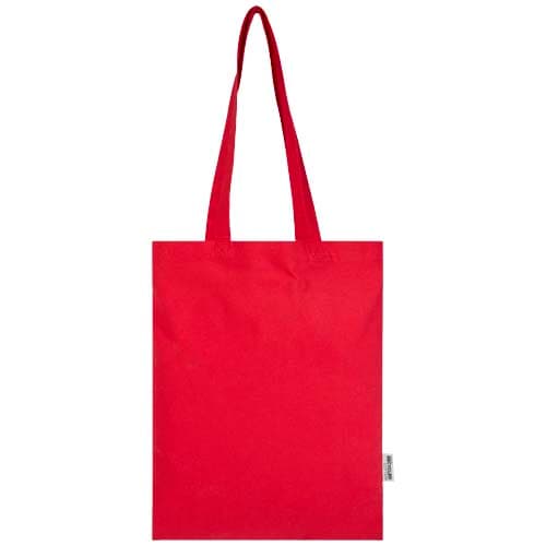 Madras Blend torba na zakupy z bawełny z recyklingu z certyfikatem GRS o gramaturze 140 g/m² i pojemności 7l