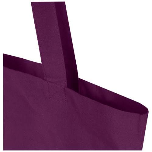 Madras Blend torba na zakupy z bawełny z recyklingu z certyfikatem GRS o gramaturze 140 g/m² i pojemności 7l
