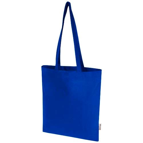 Madras Blend torba na zakupy z bawełny z recyklingu z certyfikatem GRS o gramaturze 140 g/m² i pojemności 7l