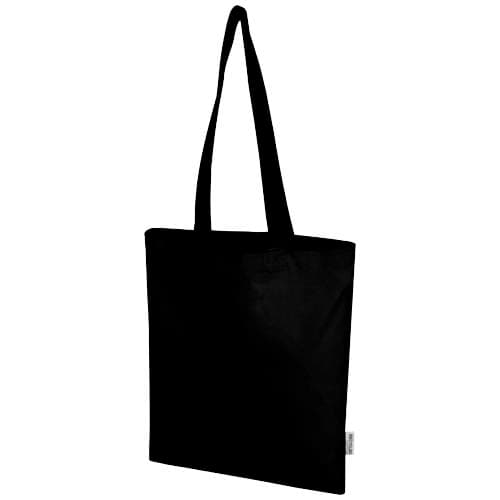 Madras Blend torba na zakupy z bawełny z recyklingu z certyfikatem GRS o gramaturze 140 g/m² i pojemności 7l