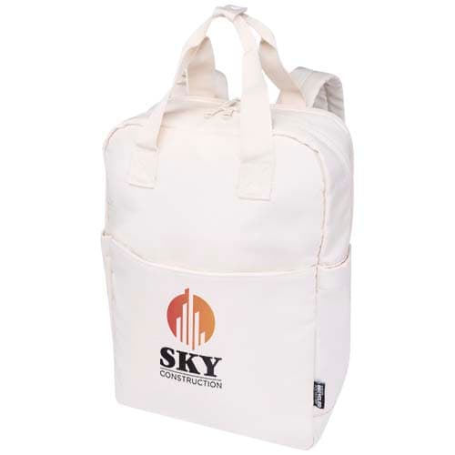 Trip Aware™, plecak na laptopa 14 cali wykonany z materiałów z recyklingu, 9 l
