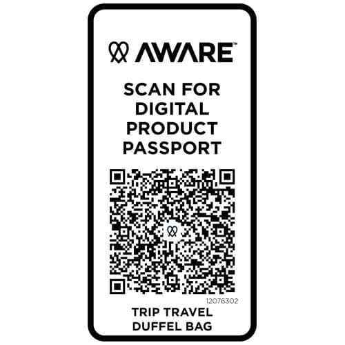 Trip Aware™, torba podróżna wykonana z materiałów z recyklingu, 42 l