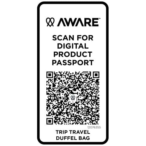Trip Aware™, torba podróżna wykonana z materiałów z recyklingu, 42 l