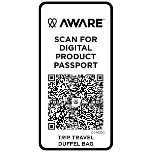 Trip Aware™, torba podróżna wykonana z materiałów z recyklingu, 42 l